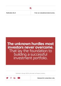 Unknown hurdles most investors never overcome ebook cover